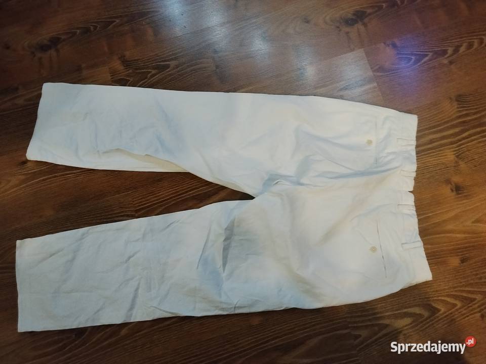 Spodnie białe męskie Polo Ralph Lauren 3234 Łódź