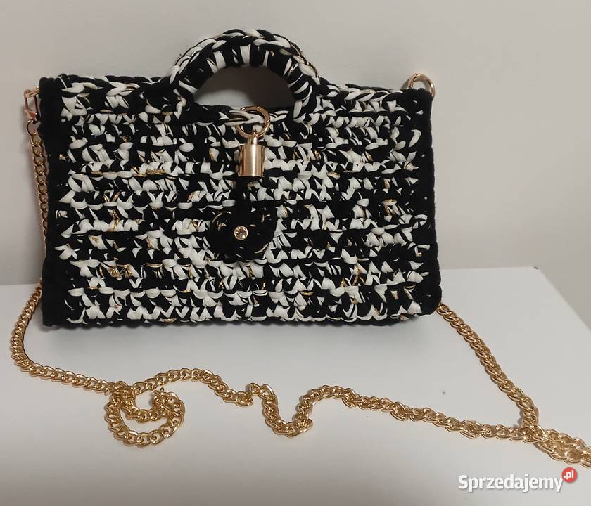 Torebka ręcznie robiona na szydełku Lipsko