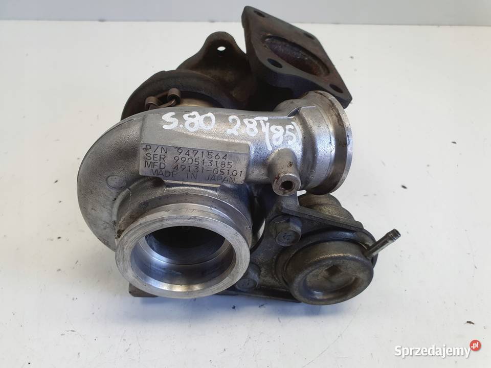 TURBOSPRĘŻARKA Volvo S80 28 T6 turbo 9471564 Rudka