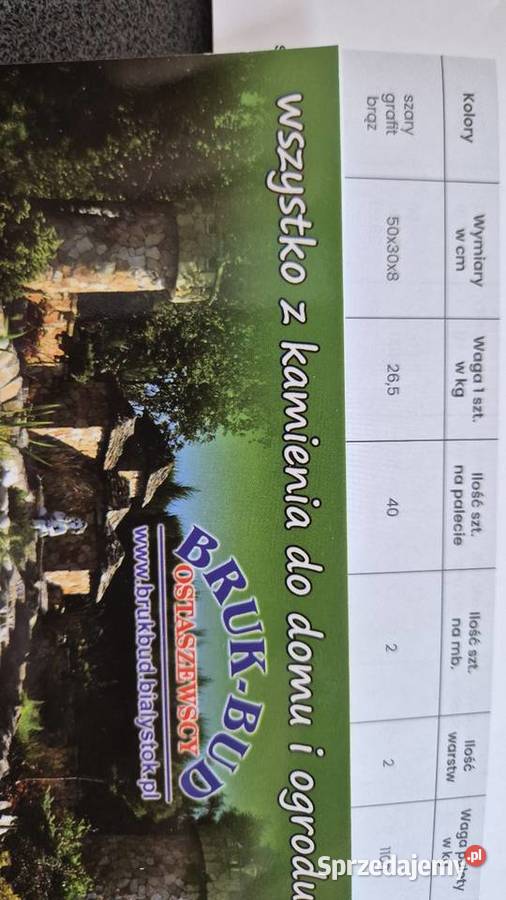 Obrzeże palisadowe Palinea Hryniewicze
