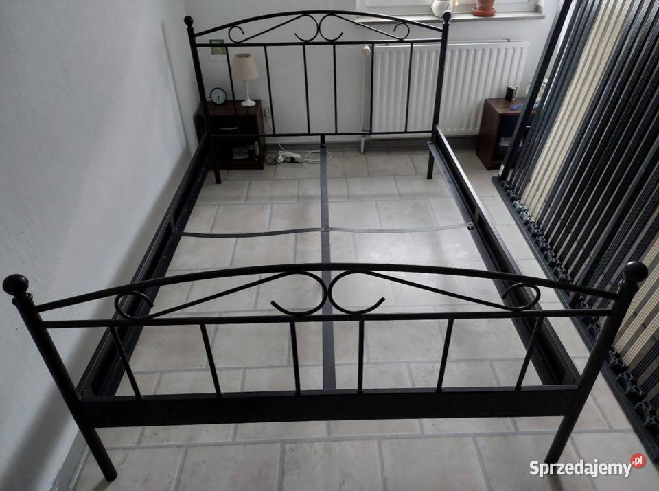 Metalowa rama łóżka 140 x 200 Wrocław sprzedam