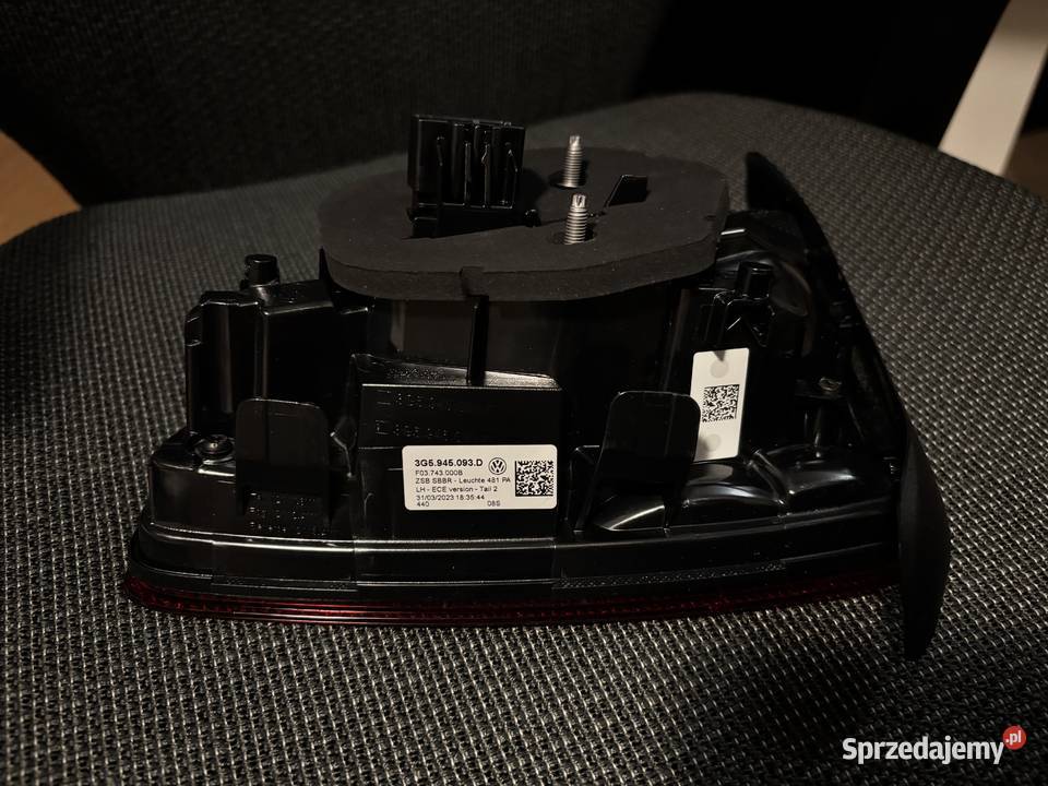 NOWE ORYGINALNE LEWE TYLNE ŚWIATŁO LED VW PASSAT mazowieckie Warszawa