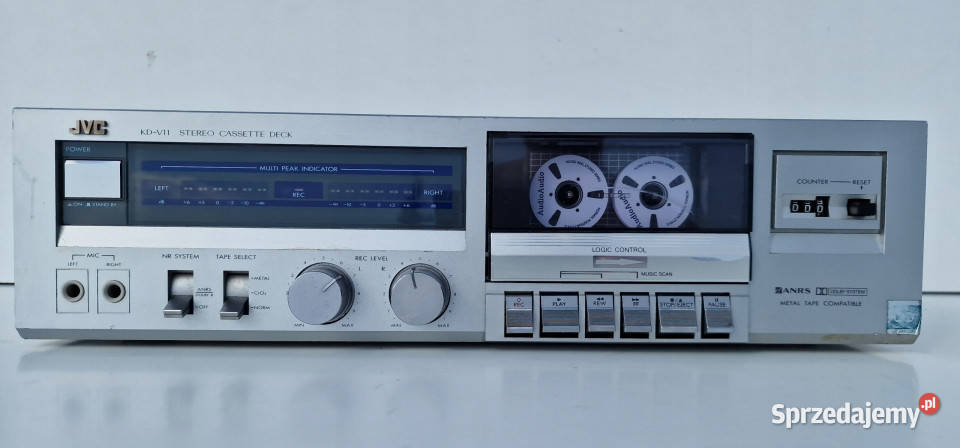 Magnetofon JVC KDV11 Stereo Cassette Deck Międzychód sprzedam