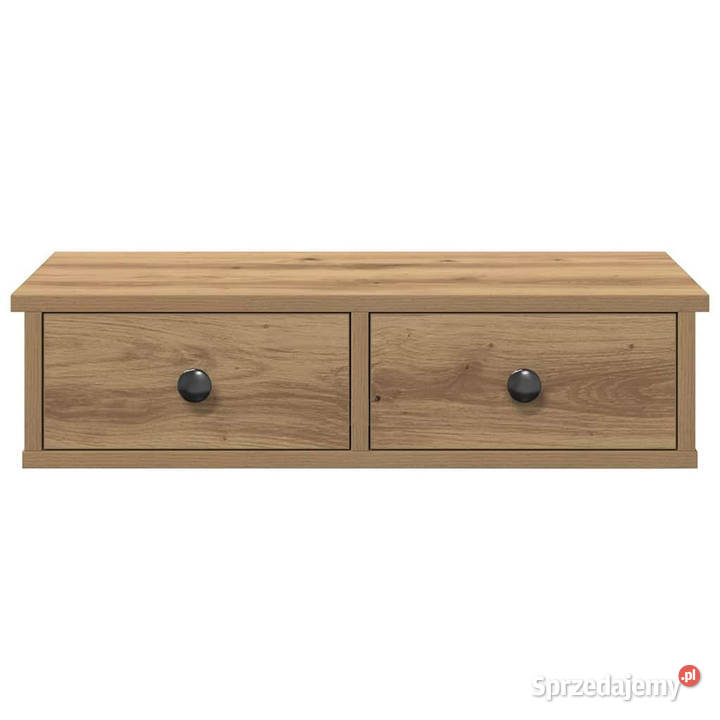 Półka ścienna z szufladami dąb artisian 60x25x15 mazowieckie Warszawa