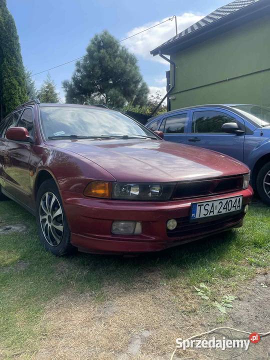 Mitsubishi Galant 25 V6 automat 1999 welurowa tapicerka