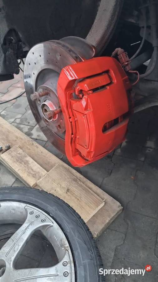 SWAP Hamulcy Audi A8 D3 Piasta Zwrotnica Tarcza Zaciski i jarzma Skawina