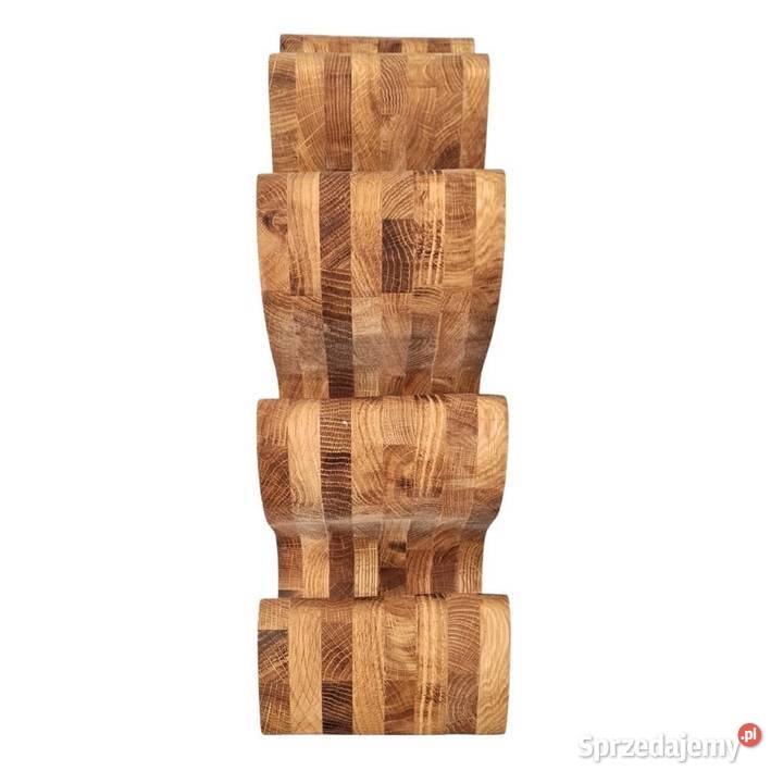 Stojak na wino drzewko DĘBOWY DEKOR odcienie brązowego Dekoracje i ozdoby małopolskie