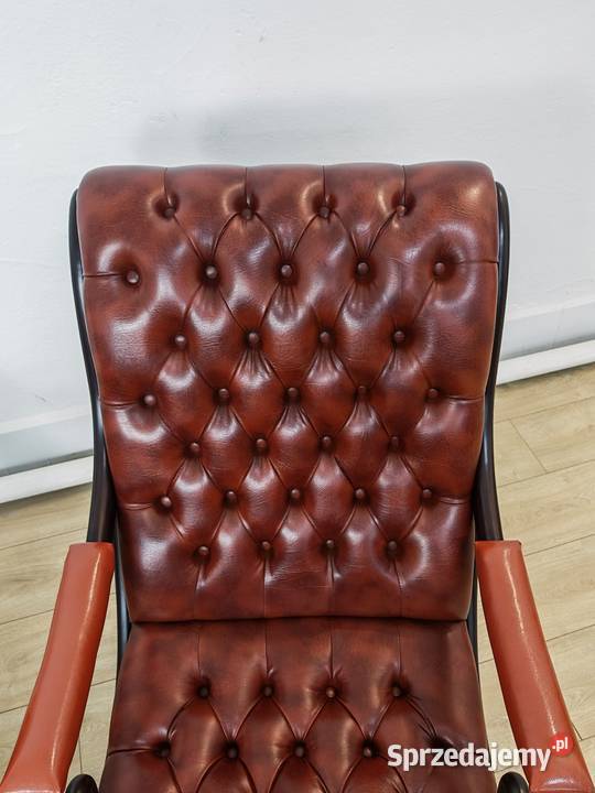 Dwa fotele chesterfield Meble Sandomierz sprzedam