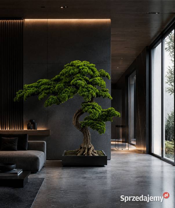 Sztuczne drzewko bonsai 180 x 210 nowoczesna sprzedam
