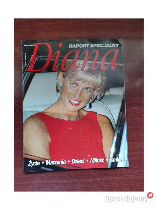 Księżna Diana UNIKAT gazeta wydanie specjalne świętokrzyskie Kielce