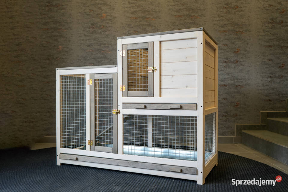 Klatka królika Pufi Dla gryzoni Zwierzęta Trzemeśnia