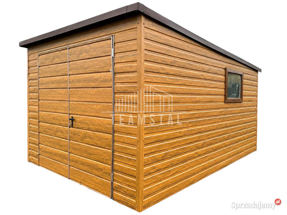 Domek Ogrodowy Schowek 4x3 Brama Dwuskrzydłowa Busko-Zdrój