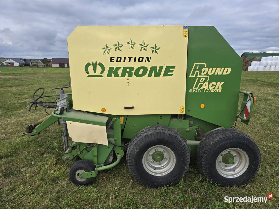Prasa zwijająca KRONE Round Pack MULTICUT 1250 Krone podlaskie Wizna sprzedam