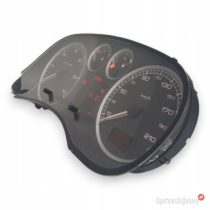 LICZNIK ZEGARY P9636708880E Peugeot 307 14 16 20 lubelskie