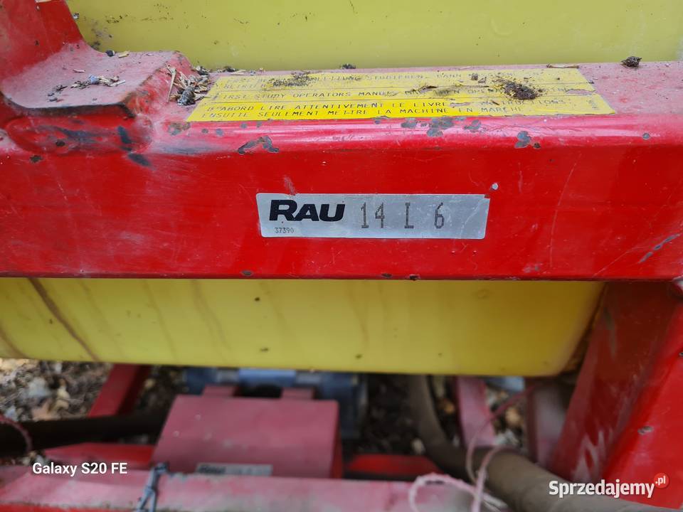 Opryskiwacz Rau 12m sprawny sprowadzony z