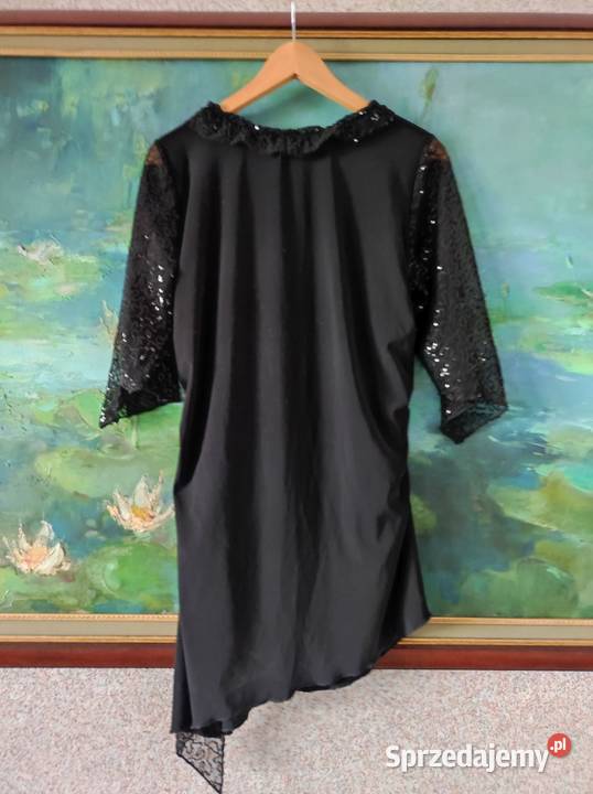 elegancka wizytowa wieczorowa imprezowa tunika sprzedam