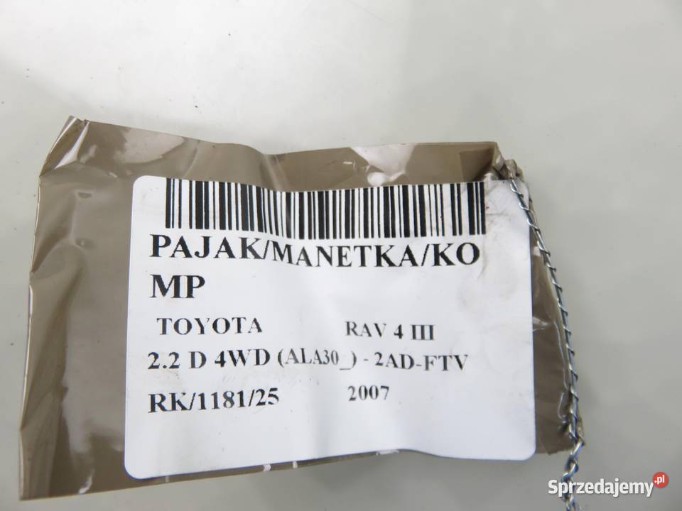 PRZEŁĄCZNIK ZESPOLONY TOYOTA RAV 4 III osobowe