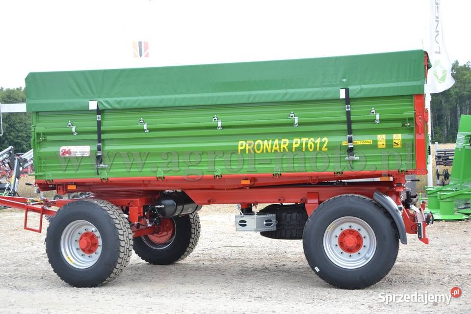 Przyczepa Pronar PT612 12 ton PT610 T680 METAL Pasłęk