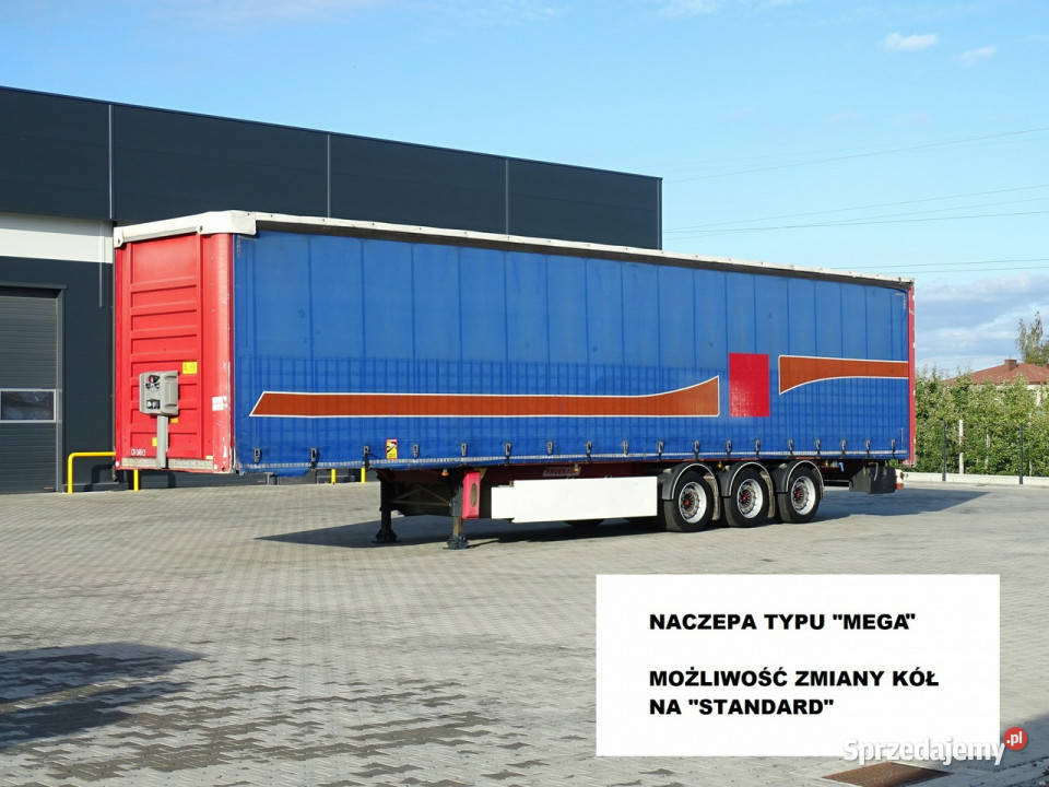firana Fruehauf Firanka Zsuwany Dach Naczepa Kopana