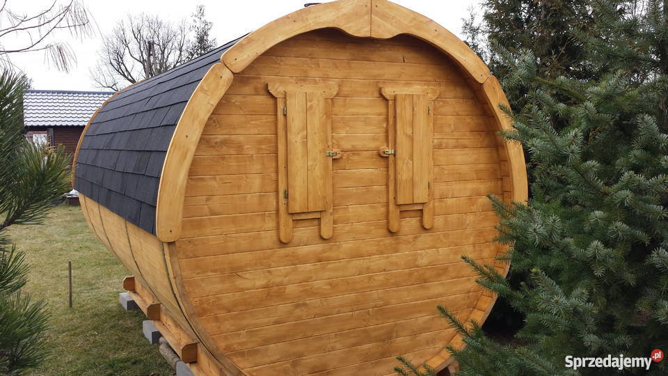 Sauna Beczka Ogrodowa 400 z piecem Harvia łódzkie Łódź