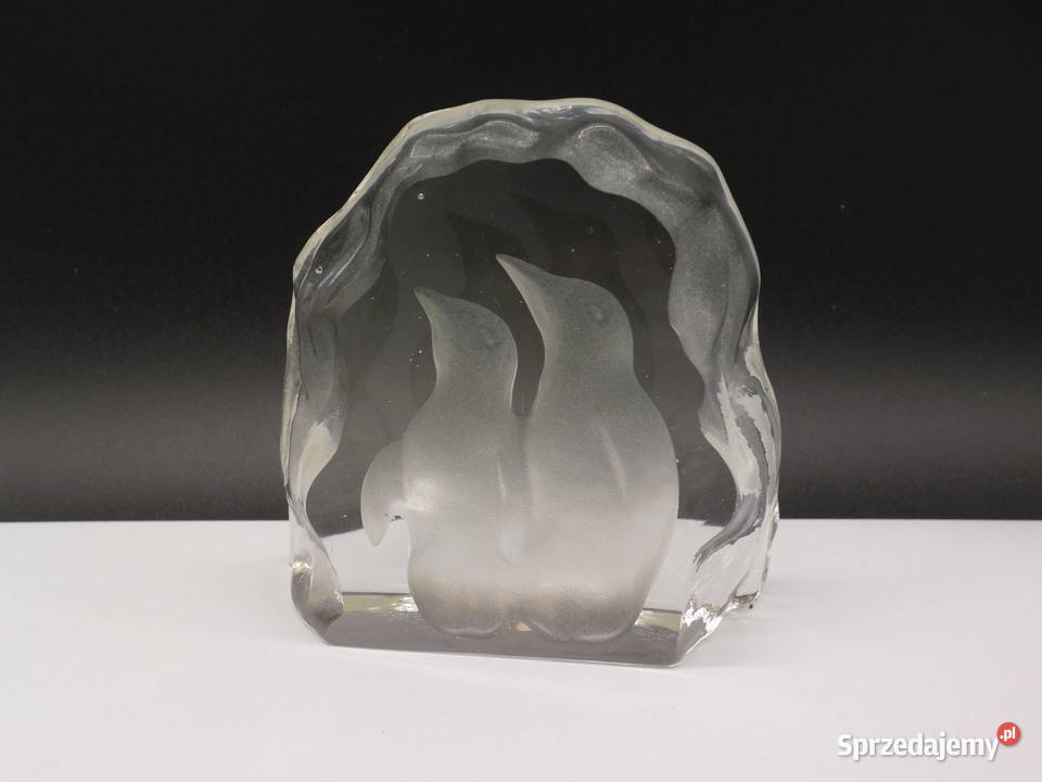 Kryształowy przycisk do papieru SZWECJA Raszków