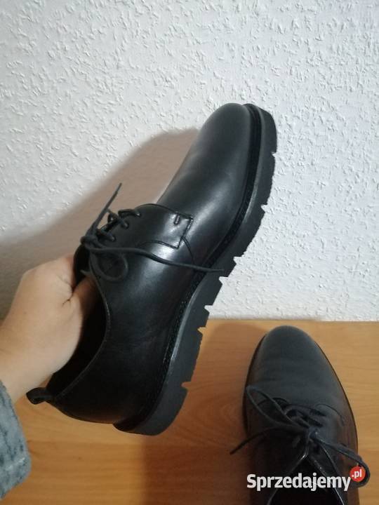 AJ Armani Jeans męskie półbuty wizytowe czarne inna dolnośląskie Zgorzelec