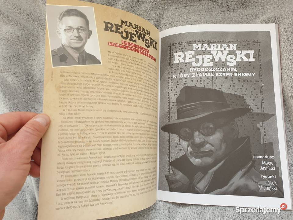 marian rejewski komiks Komiksy