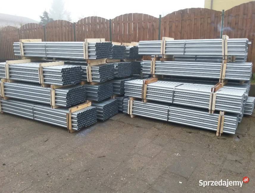Słupki ogrodzeniowe fi 48x12 stalowe OCYNK pod Pozostałe