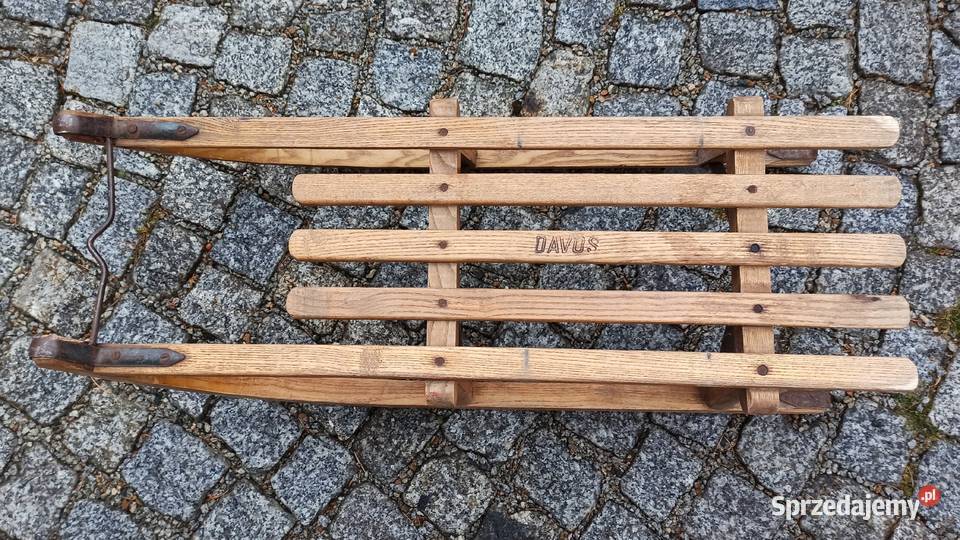 Sanki drewniane Davos Wrocław