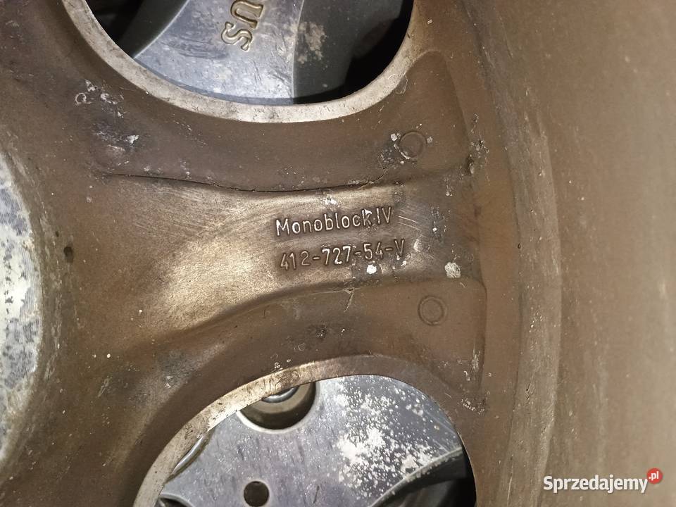 Koła felgi aluminiowe R17 Mercedes BRABUS 5x112 Ronal