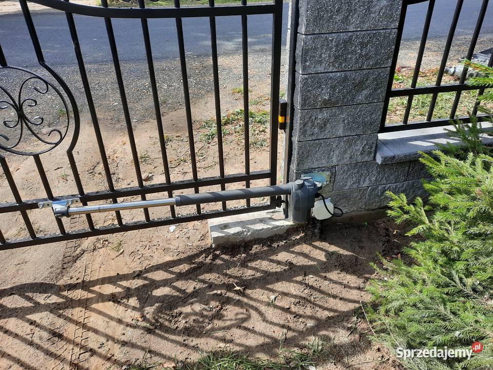 Brama skrzydłowa Ogrodzenia i bramy mazowieckie Ciechanów
