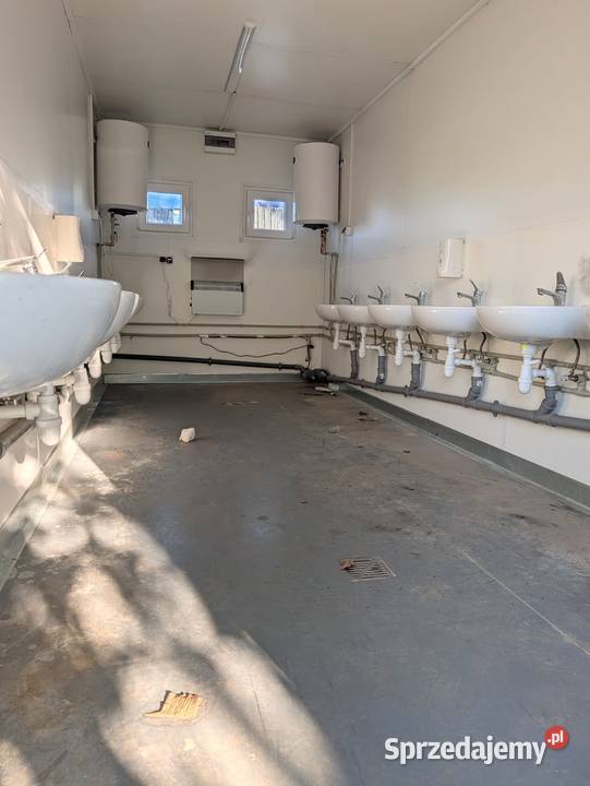 Kontener sanitarny umywalnia Warszawa mazowieckie Łomianki