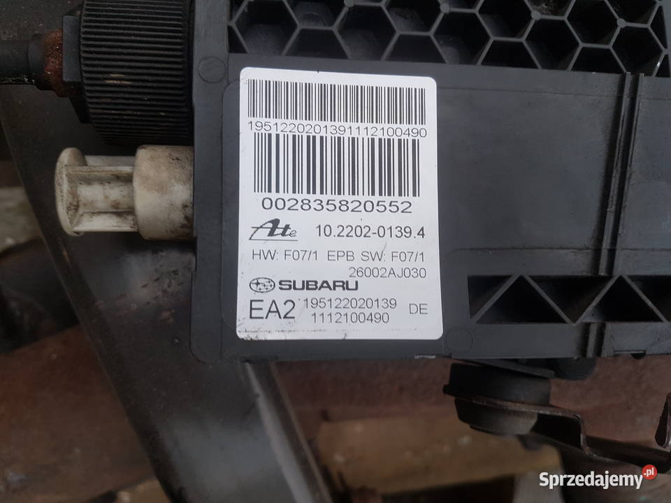 Subaru Outback IV BR zawieszenie tylne hamulec Legnica