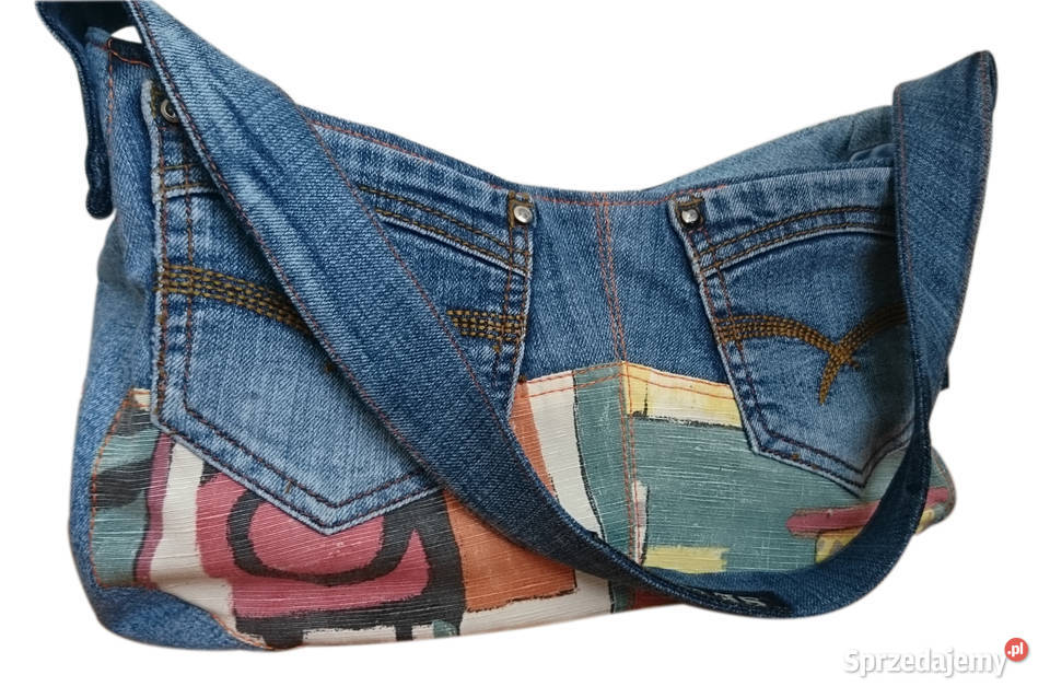 Torebka jeans jamnik Hand Made małopolskie Kraków sprzedam