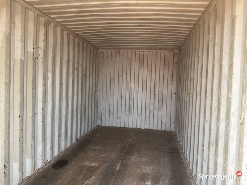 Kontener morski 20DV 6 metrowy magazyn transport Olsztyn