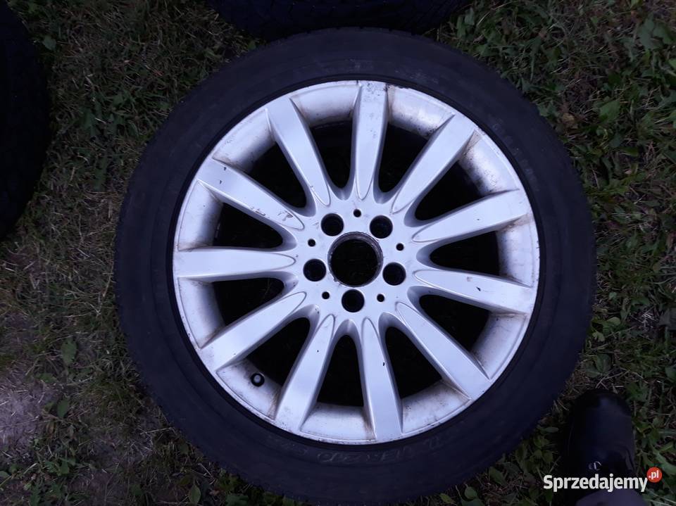 Alufelgi koła 17 mercedes 5x112 opony 235 55 17 Opony i felgi Kielce