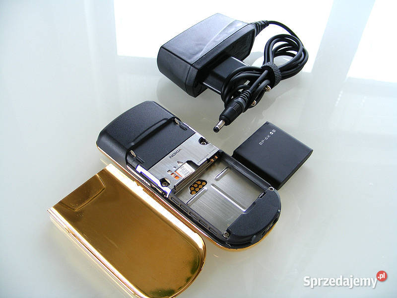 Nokia 8800 Gold 24k ochrona danych i rozmów Aleksandrów Łódzki