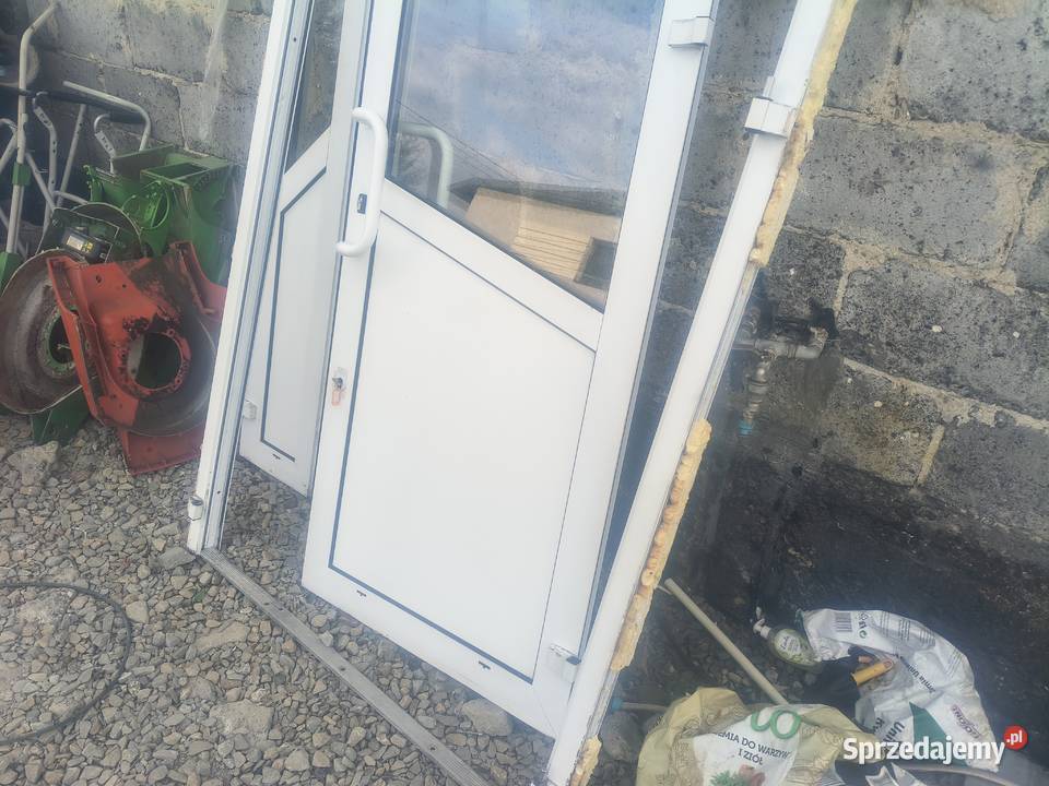 Sprzedam Drzwi aluminiowe zewnętrzne Sieklówka