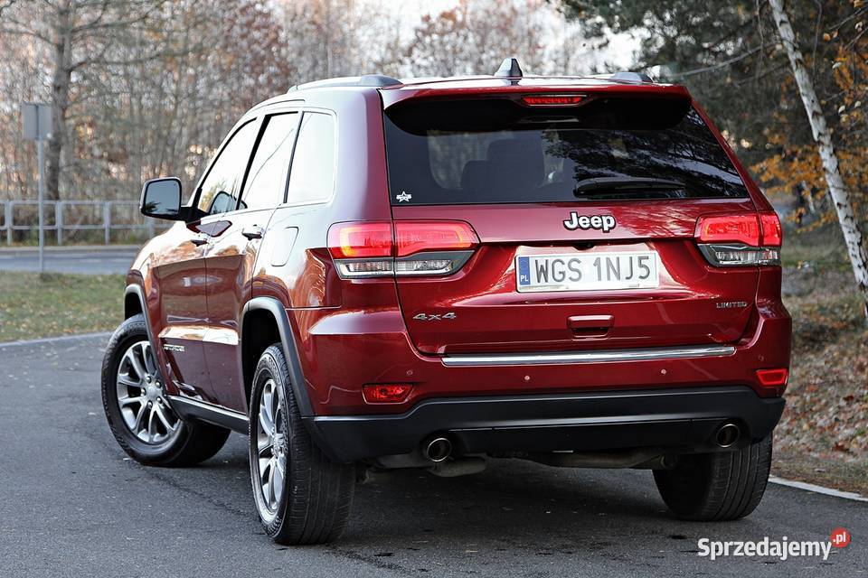 JEEP GRAND CHEROKEENAPĘD 4x4 36 v6 Pentastar światła przeciwmgielne Gostynin