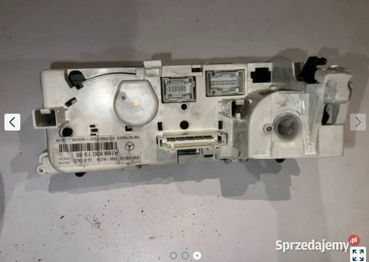 Panel sterowania MercedesBenz Aklasa W169 sprzedam