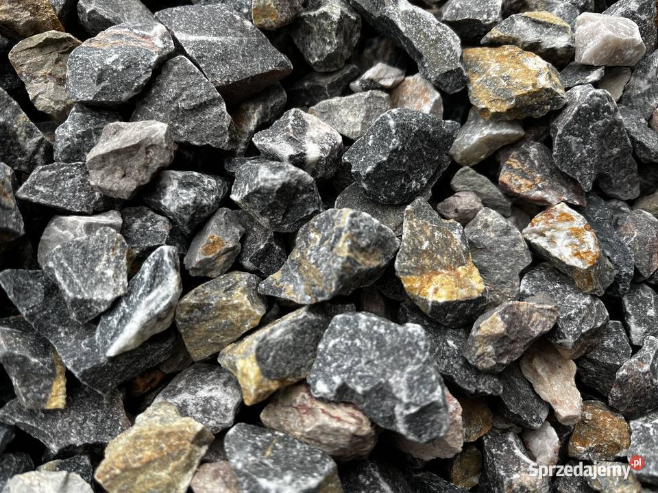 Grys Grafito Kamień Czarny Bazaltowy Kostka Jaworzno