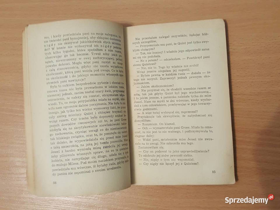 KSIĄŻKA W kleszczach lęku Henry James powieść o Złotniki