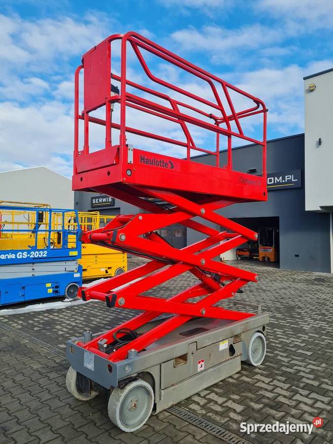 Podnośnik nożycowy elektryczny Haulotte Compact Dąbrowa Tarnowska