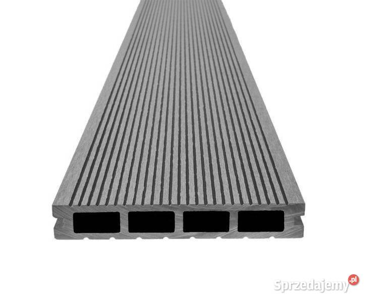 DESKA TARASOWA KOMPOZYTOWA 25x140mm RYFLOWANA Poznań