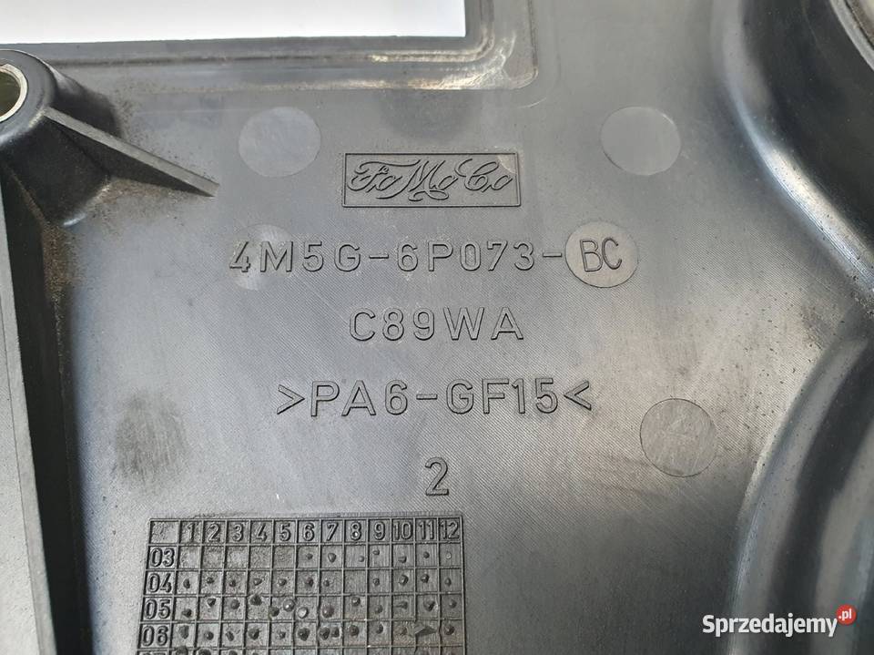 OBUDOWA ROZRZĄDU Ford Focus MK2 16 16V osłona osobowe lubelskie Chełm