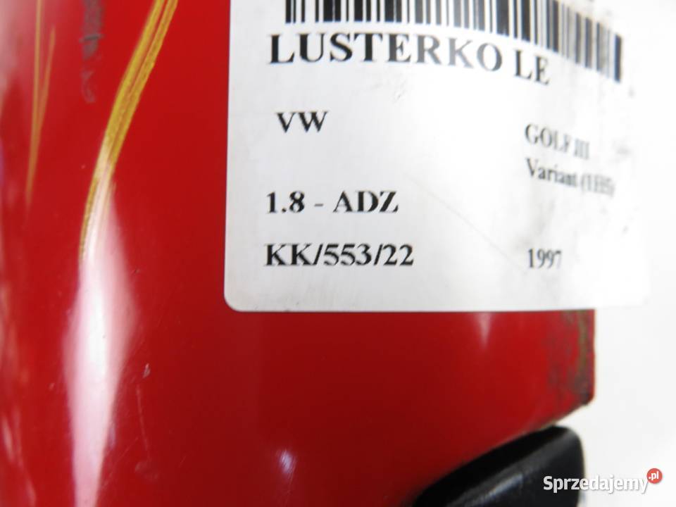 LUSTERKO LEWE VW GOLF III Variant 1H5 małopolskie sprzedam