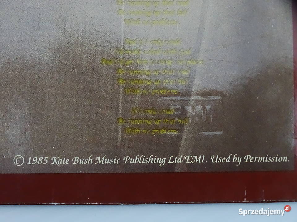 Kate Bush Running Up That Hill MaxiSingle 12 45 Biłgoraj