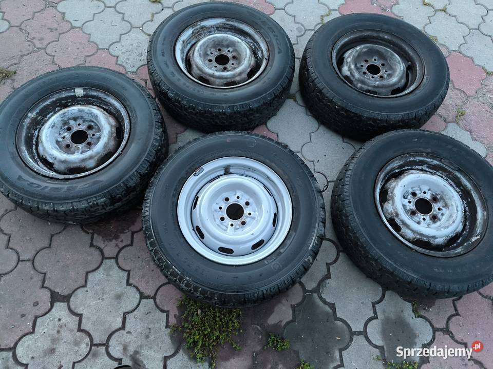 Polonez kolo 5 J13 4x98 opona DEBICA D 124 kola Stalowa Wola