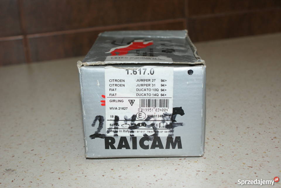 Klocek hamulcowy kpl przód CITROEN JUMPER FIAT mazowieckie Białobrzegi sprzedam