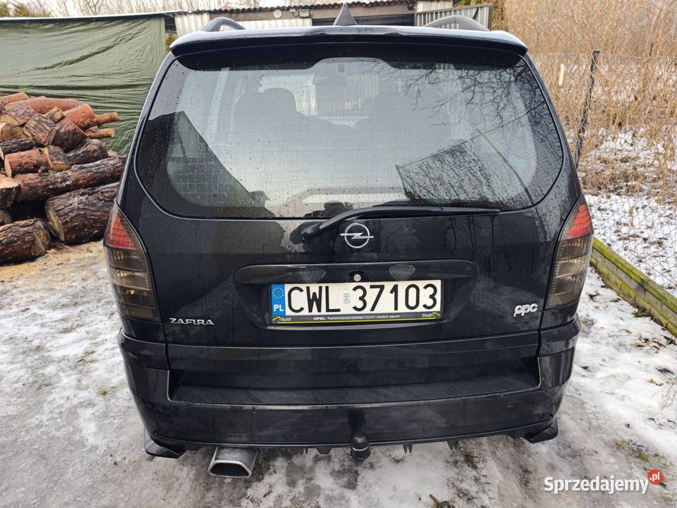 Zafira A OPC Doinwestowana Opel Zafira OPC Rok produkcji 2002 Inowrocław